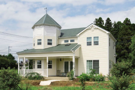 アメリカンな家「100年以上住むことを考えた家」の施工例1